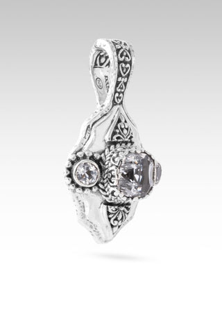 U Only See Beauty Pendant™ in White Quartz & White Topaz - Multi Stone - only found at SARDA™