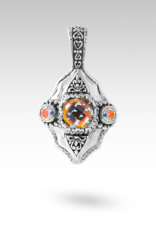 U Only See Beauty Pendant™ in Zero Mercury™ Mystic Quartz & Mercy Mist™ Mystic Topaz - Multi Stone - only found at SARDA™