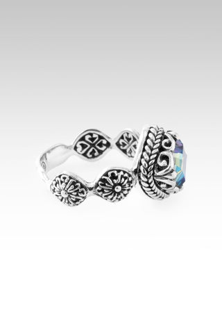 U Opened My Mind Ring™ in Cockatoo Daze™ Mystic Quartz - Dinner - only found at SARDA™