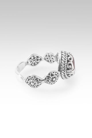 U Opened My Mind Ring™ in Strawberry Quartz - Dinner - only found at SARDA™