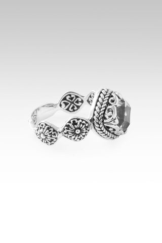 U Opened My Mind Ring™ in White Quartz - Dinner - only found at SARDA™