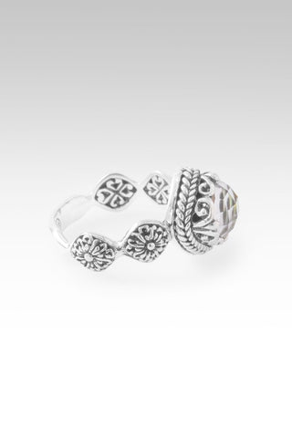 U Opened My Mind Ring™ in Zero Mercury™ Mystic Quartz - Dinner - only found at SARDA™
