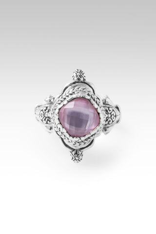 U Picked Me Up Ring™ in Pink Mother of Pearl Quartz - Dinner - only found at SARDA™