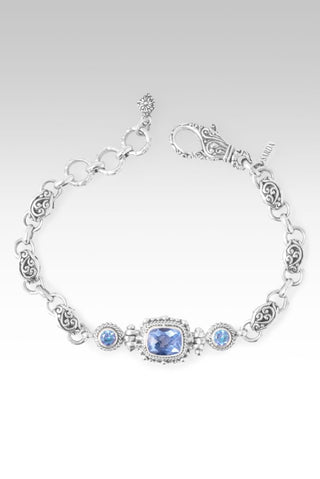 U R A Blessing Bracelet™ in Blue Violet Fluorite & Sheer Luck™ Mystic Topaz - Multi Stone - only found at SARDA™