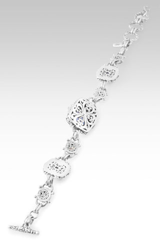 U R A Blessing Bracelet™ in Serenity Blue Chalcedony, Blue Violet Fluorite & Sheer Luck™ Mystic Topaz - Multi Stone - only found at SARDA™