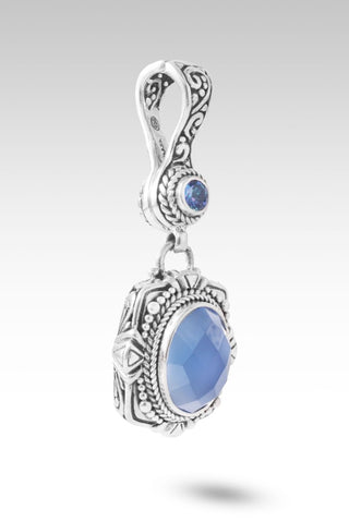 U R A Blessing Pendant™ in Serenity Blue Chalcedony & Sheer Luck™ Mystic Topaz - Multi Stone - only found at SARDA™