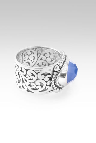 U R A Blessing Ring II™ in Serenity Blue Chalcedony - Statement - only found at SARDA™