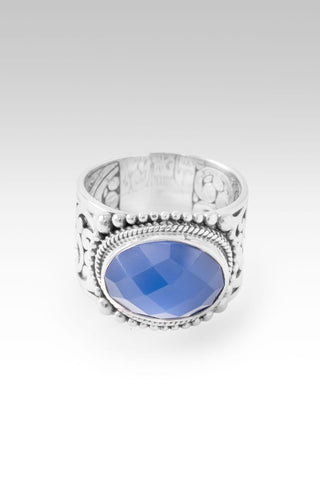 U R A Blessing Ring II™ in Serenity Blue Chalcedony - Statement - only found at SARDA™