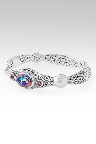 U R Already Somebody Cuff Bracelet™ in Hawaiian Skies™ Mystic Quartz & J P Topaz™ Mystic Topaz - Bangle - only found at SARDA™