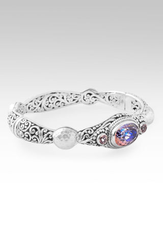 U R Already Somebody Cuff Bracelet™ in Hawaiian Skies™ Mystic Quartz & J P Topaz™ Mystic Topaz - Bangle - only found at SARDA™