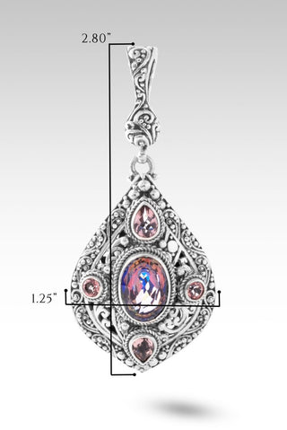 U R Already Somebody Pendant™ in Hawaiian Skies™ Mystic Quartz & J P Topaz™ Mystic Topaz - Multi Stone - only found at SARDA™