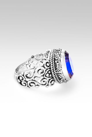 U R Already Somebody Ring II™ in Hawaiian Skies™ Mystic Quartz - Dinner - only found at SARDA™