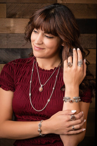 U R Beyond Worthy Tip - to - Tip Bracelet™ in Hammered - Tip - to - Tip - only found at SARDA™