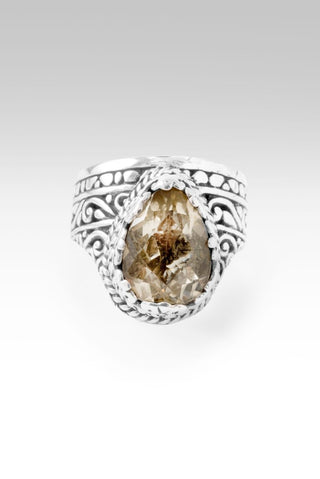 U R Cherished Ring™ in Champagne Quartz - Dinner - only found at SARDA™