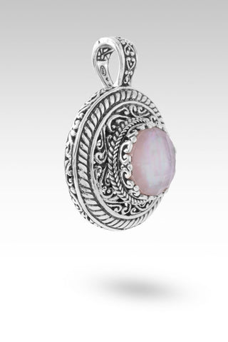 U R Chosen Pendant™ in Rose Quartz Mother of Pearl - Single - only found at SARDA™