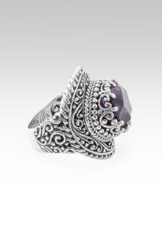 U R Enough Ring™ in Amethyst - Statement - only found at SARDA™