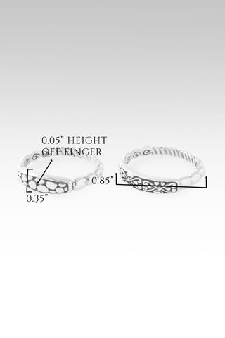 U R Healing Ring Set of 2™ in Watermark - Stackable - only found at SARDA™