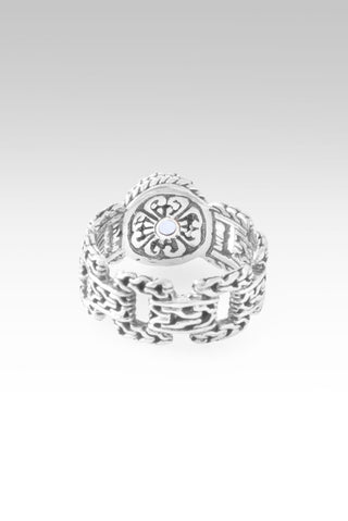 U R In The Right Place Ring™ in Blue Violet Fluorite - Stackable - only found at SARDA™