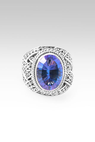 U R In The Right Place Ring™ in Odyssey Universe™ Mystic Quartz - Dinner - only found at SARDA™