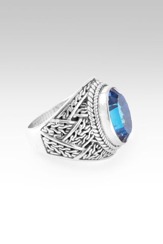 U R In The Right Place Ring™ in Odyssey Universe™ Mystic Quartz - Dinner - only found at SARDA™