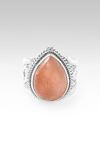U R Made for Heaven Ring™ in Peach Sunstone - Dinner - only found at SARDA™