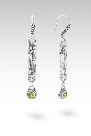 U R My All Earrings™ in Peridot - Lever Back - only found at SARDA™