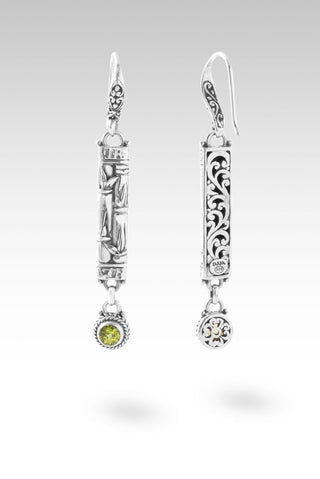 U R My All Earrings™ in Peridot - Lever Back - only found at SARDA™