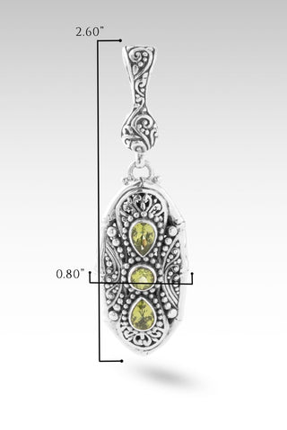 U R My All Pendant™ in Peridot - Multi Stone - only found at SARDA™
