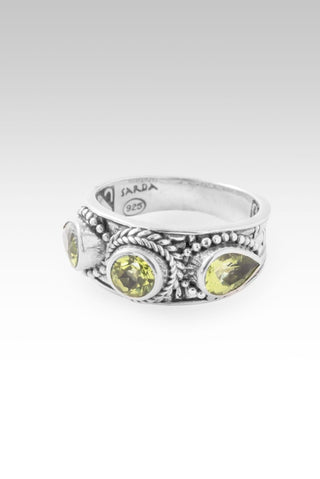 U R My All Ring II™ in Peridot - Stackable - only found at SARDA™