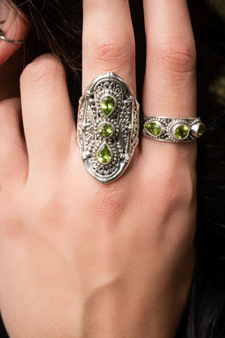 U R My All Ring™ in Peridot - Statement - only found at SARDA™