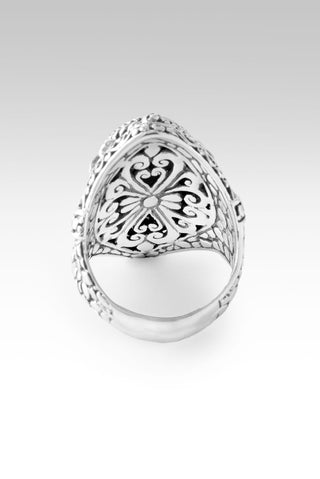 U R My Deliverer Ring™ in Golden Mother of Pearl Mosaic - Dinner - only found at SARDA™