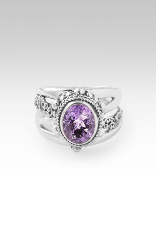 U R My Healer Ring™ in Amethyst - Dinner - only found at SARDA™