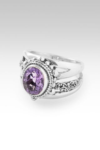 U R My Healer Ring™ in Amethyst - Dinner - only found at SARDA™