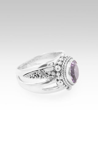 U R My Healer Ring™ in Amethyst - Dinner - only found at SARDA™