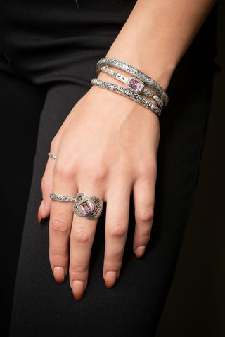 U R My Promise Land Ring™ in Ametrine - Dinner - only found at SARDA™