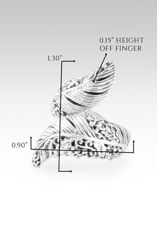 U R Righteous Ring™ in Leaves - Bypass - only found at SARDA™