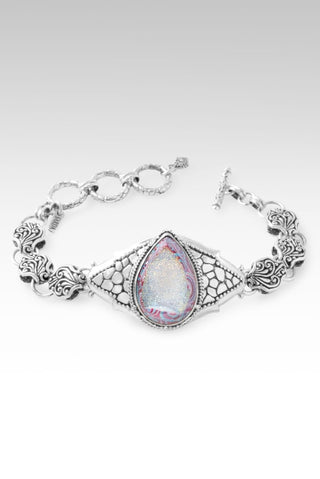 U R Still Constant Bracelet™ in Painted Swirl Snow Drusy - Single Stone - only found at SARDA™