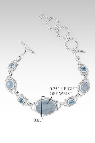 U R The One Bracelet™ in Aquamarine & Swiss Blue Topaz - Multi Stone - only found at SARDA™
