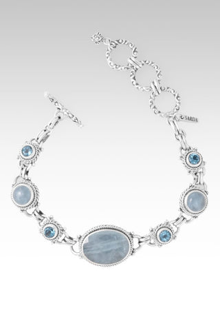 U R The One Bracelet™ in Aquamarine & Swiss Blue Topaz - Multi Stone - only found at SARDA™