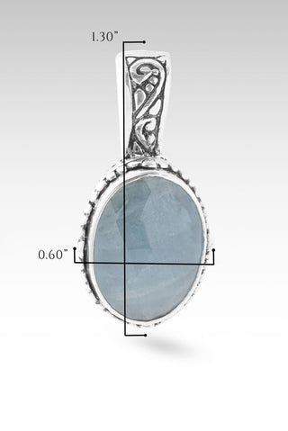 U R The One Pendant™ in Aquamarine - Single Stone - only found at SARDA™