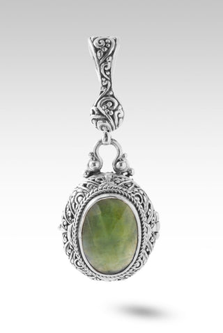 U R The One Pendant™ in Green Serpentine - Single Stone - only found at SARDA™