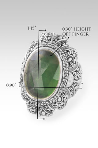 U R The One Ring™ in Green Serpentine - Statement - only found at SARDA™