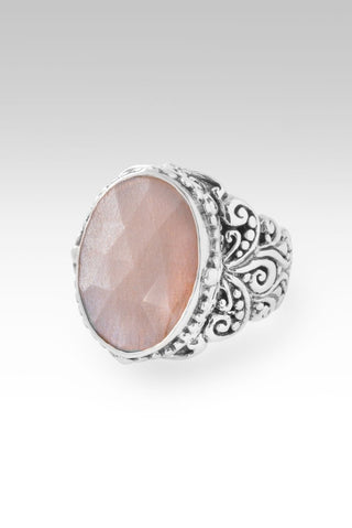 U R The One Ring™ in Pink Moonstone - Statement - only found at SARDA™