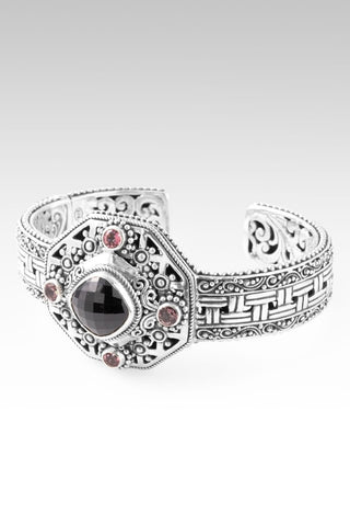 U R Unforgettable Cuff Bracelet™ in Black Spinel, J P Topaz™ Mystic Topaz & Pale Plum™ Mystic Topaz - Cuff - only found at SARDA™