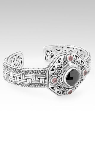 U R Unforgettable Cuff Bracelet™ in Black Spinel, J P Topaz™ Mystic Topaz & Pale Plum™ Mystic Topaz - Cuff - only found at SARDA™