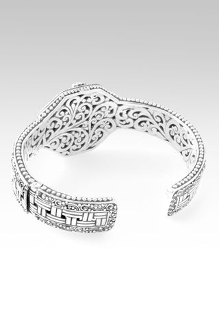 U R Unforgettable Cuff Bracelet™ in Celestial Grey Moonstone, Blue Zircon & Swiss Blue Topaz - Cuff - only found at SARDA™