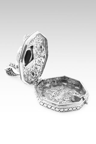 U R Unforgettable Pendant™ in Black Spinel, J P Topaz™ Mystic Topaz & Pale Plum™ Mystic Topaz - Multi Stone - only found at SARDA™