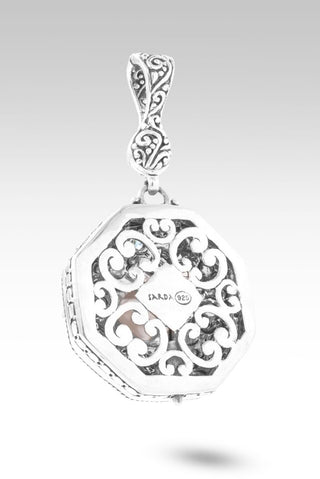 U R Unforgettable Pendant™ in Celestial Grey Moonstone, Blue Zircon & Swiss Blue Topaz - Multi Stone - only found at SARDA™