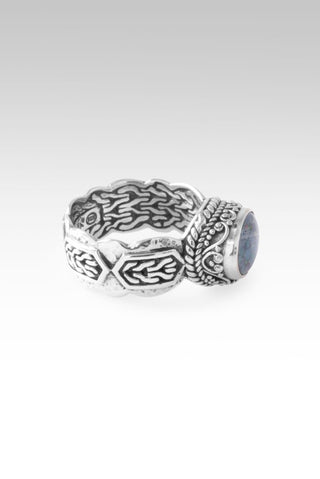 U Say I Am More Ring™ in Australian Opal Mosaic & Quartz - Dinner - only found at SARDA™