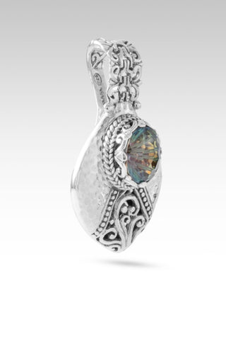 U Want All My Mess Pendant™ in Chrome Chameleon™ Mystic Quartz - Single Stone - only found at SARDA™